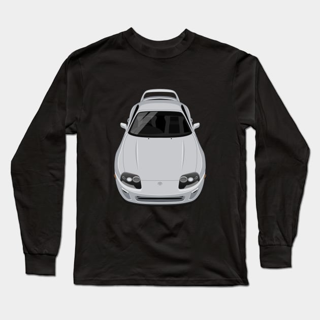 Supra GT MK3 3rd gen 1JZ - Silver Long Sleeve T-Shirt by jdmart